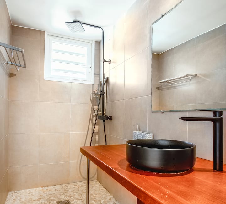 Douche à l'italienne